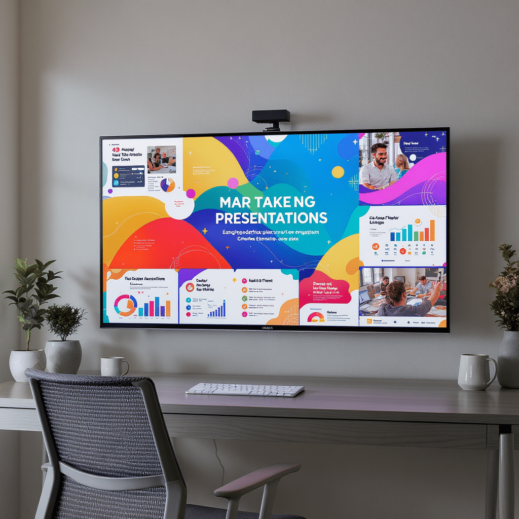 découvrez des astuces et techniques pour transformer vos présentations en slides captivantes et visuellement attrayantes. apprenez à utiliser des éléments graphiques, des couleurs harmonieuses et des mises en page efficaces pour capturer l'attention de votre public.