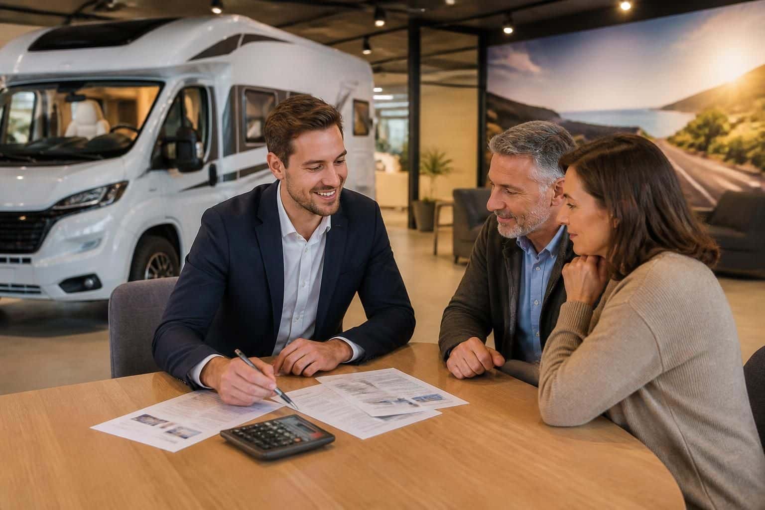 découvrez notre service de simulation de financement pour camping-car sur 144 mois, proposé par votre concessionnaire de véhicules de loisirs. obtenez un aperçu clair et personnalisé pour concrétiser votre projet de liberté sur la route.