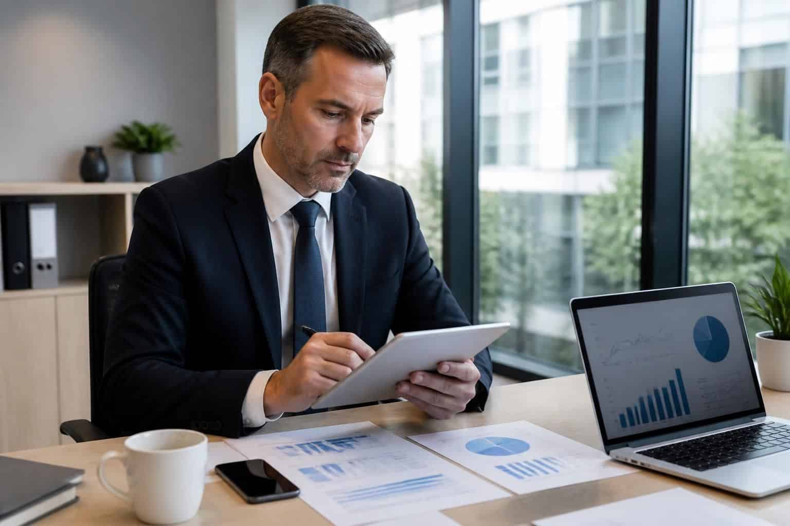 le directeur financier de l'entreprise approuve le financement des abonnements logiciels, assurant une gestion optimale des ressources numériques.