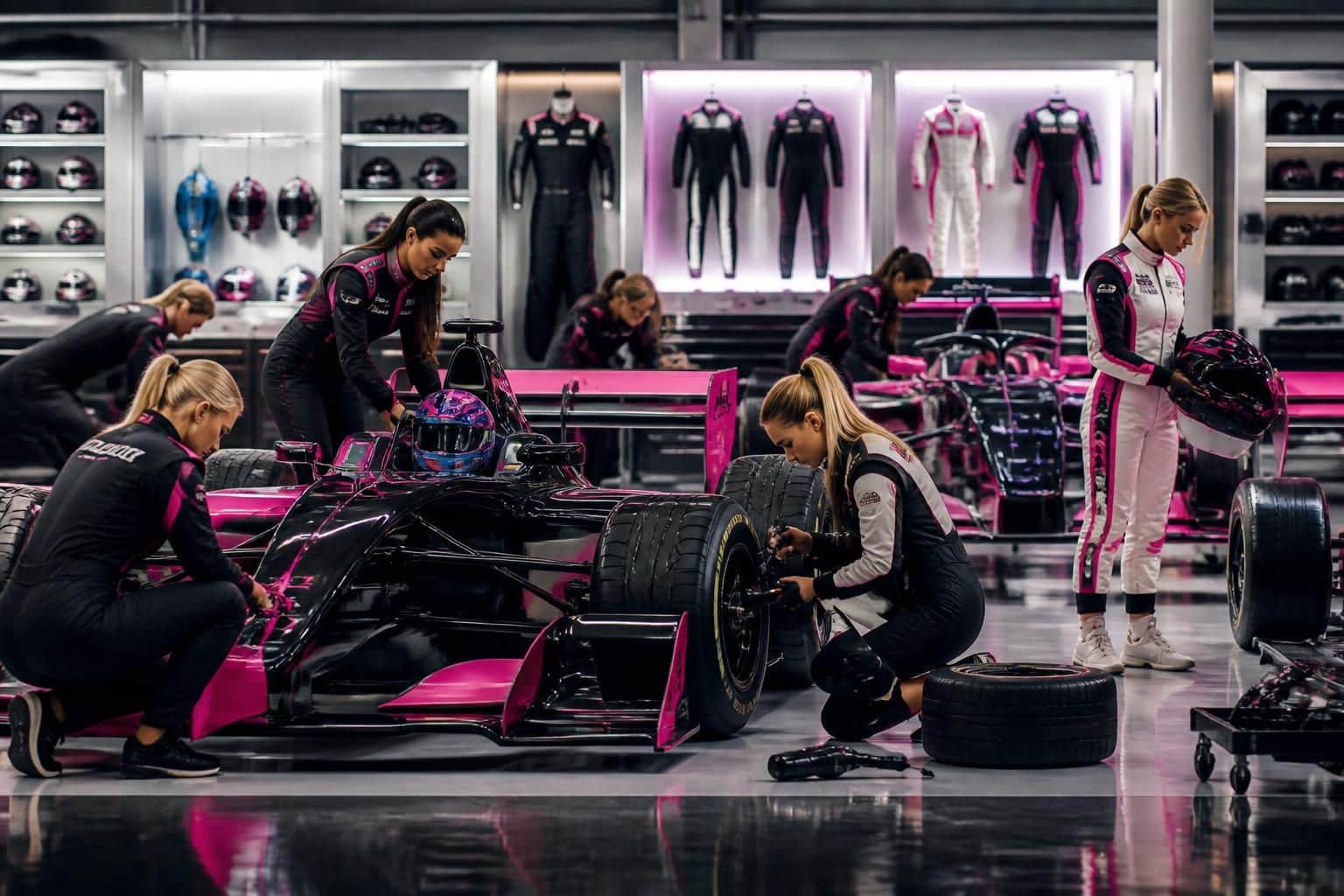 découvrez la boutique en ligne des iron dames, l'écurie de sport automobile féminine, et soutenez les femmes passionnées de course.