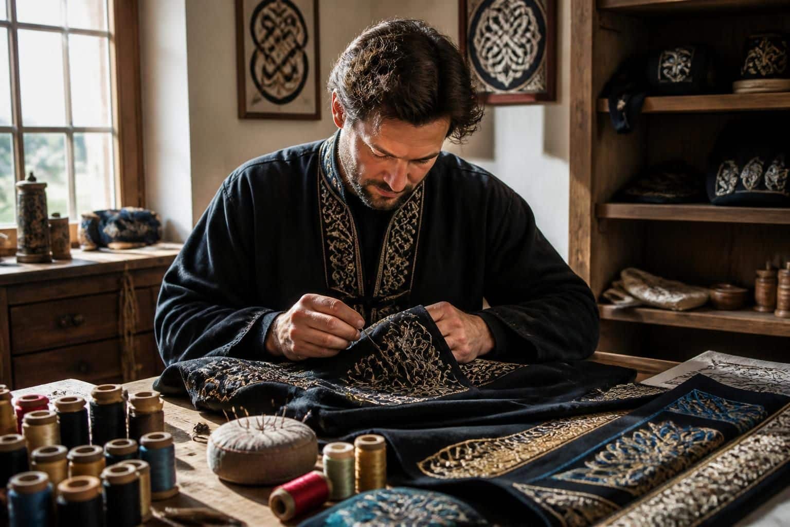 découvrez les créations uniques du célèbre brodeur breton disponibles sur la boutique en ligne pascal jaouen. artisanat traditionnel et qualité assurée.