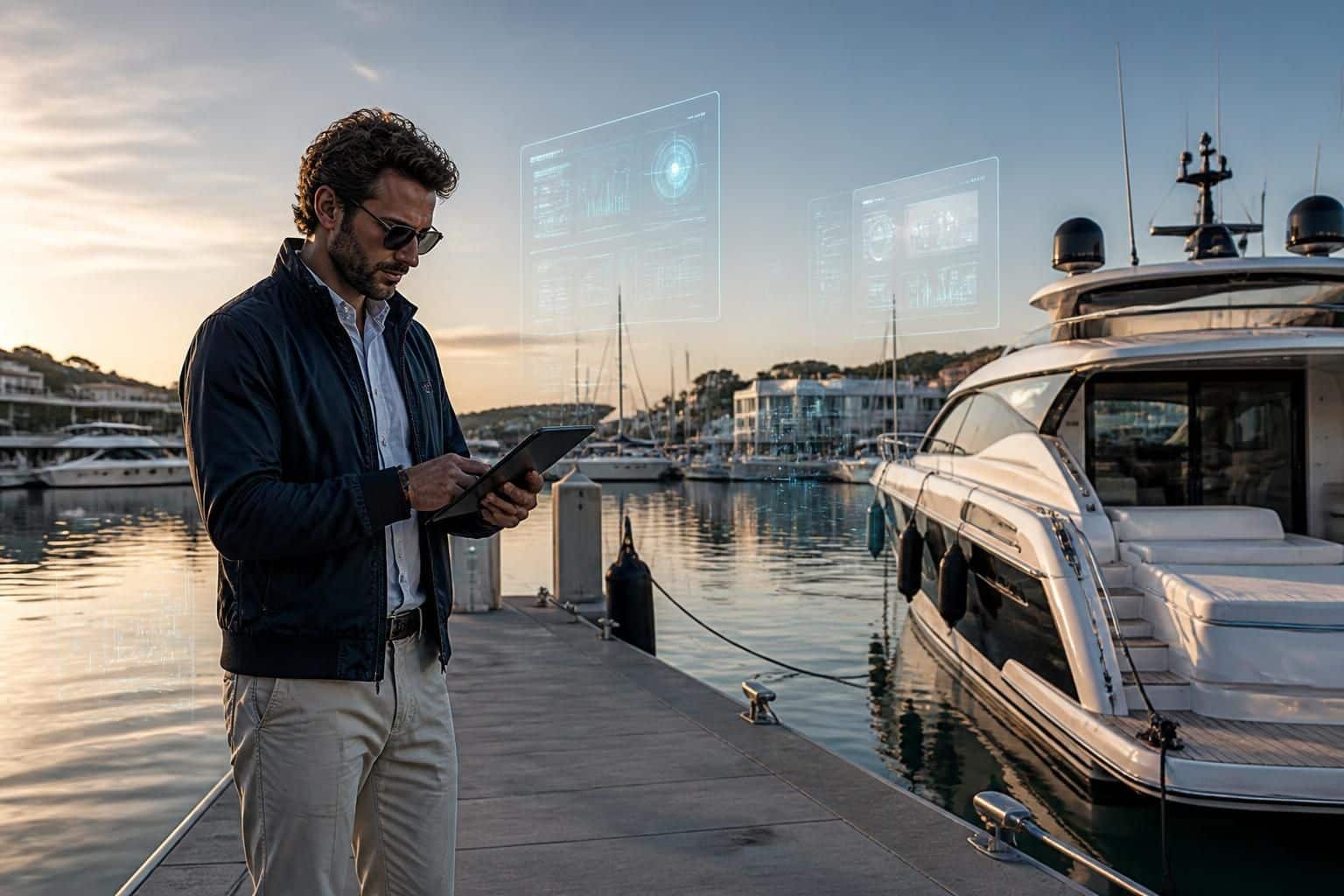le plaisancier consulte et vérifie facilement le financement de son bateau grâce à l'espace clients sécurisé de cgi finance.