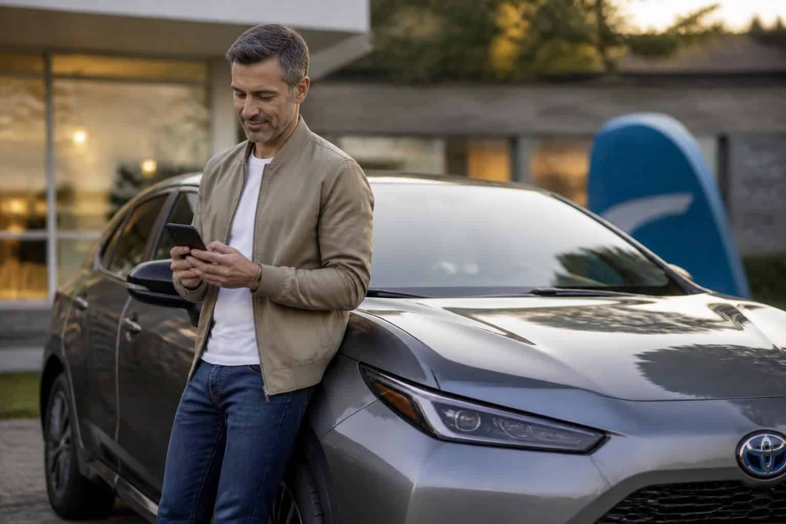 gérez facilement votre prêt toyota financement pour votre voiture hybride grâce à votre espace sécurisé mon compte.